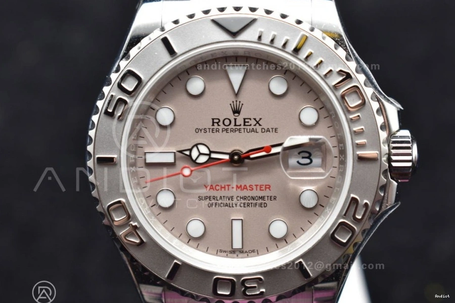 Dial on 116622 SS GSF Carnation Edition 1:1 Bracelet Best Yacht-Master A2836 0310